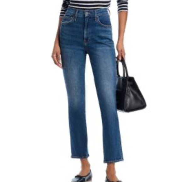 NWT Veronica Beard Ryleigh Slim Straight Ankle jeans 24